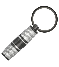 Online Sleutelhanger Bold Stripe Chrome & Gun Decoratie