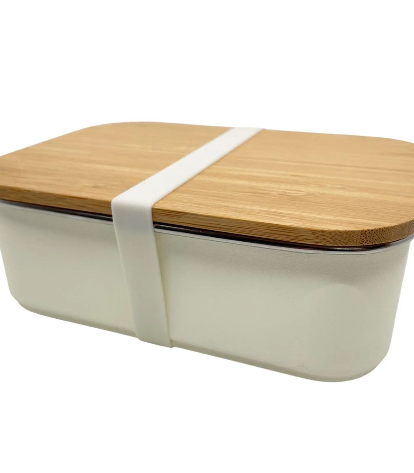 Discount - RVS Lunchbox - Zacht wit Keukenaccessoires