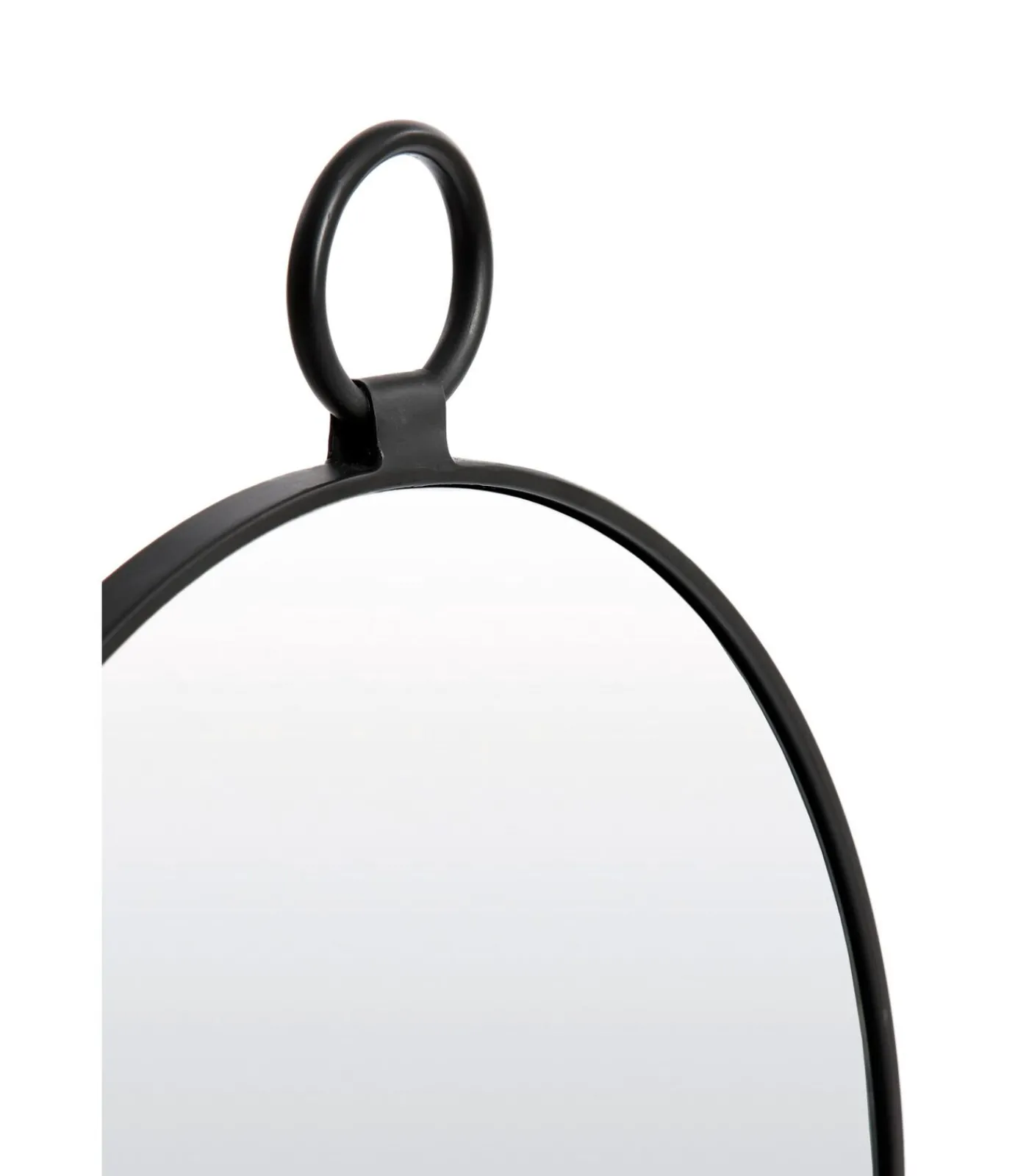 Clearance Spiegel Disa - Zwart - Ø40cm Spiegels