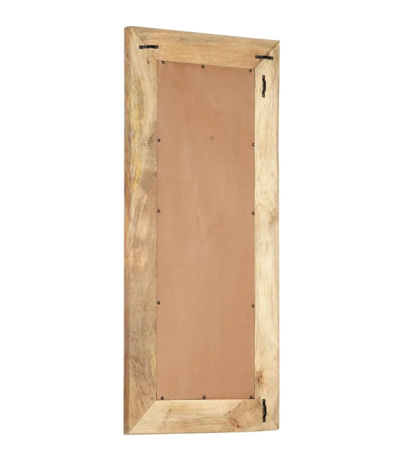 Outlet Spiegel handgesneden 110x50x2,5 cm massief mangohout Spiegels