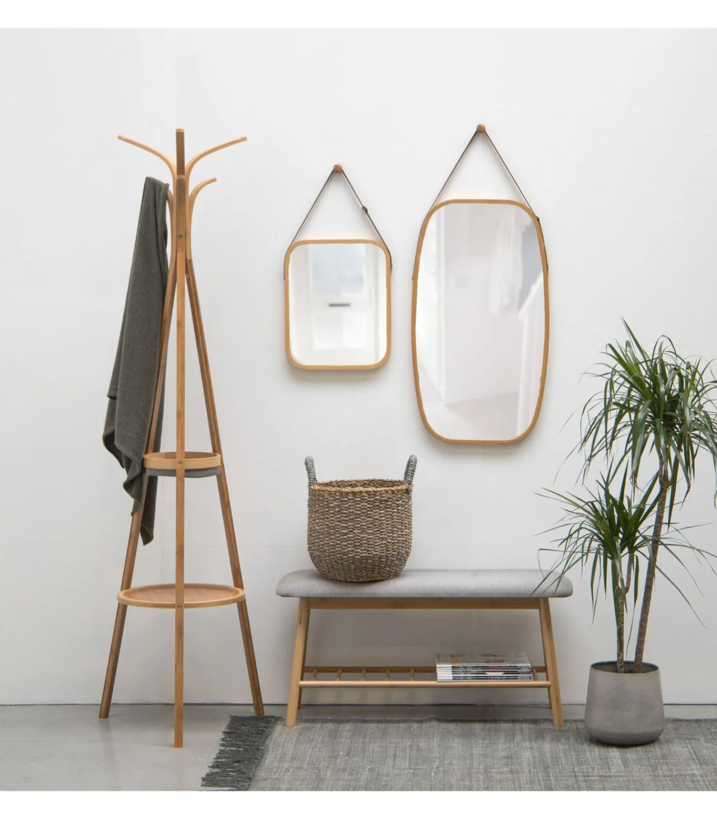 Hot Spiegel Idyllic - Naturel - 43x74 cm Spiegels