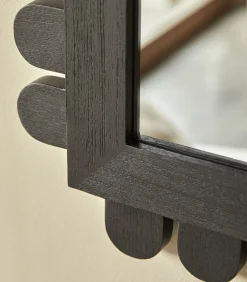 Best Spiegel in mindihout 92x92 cm Luca Spiegels