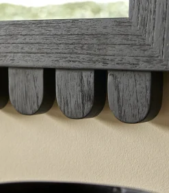 Discount Spiegel in mindihout 75x75 cm Luca Spiegels