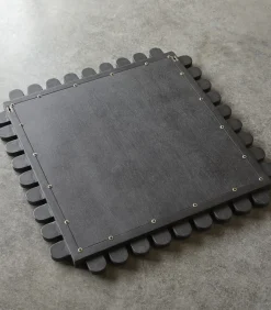 Discount Spiegel in mindihout 75x75 cm Luca Spiegels