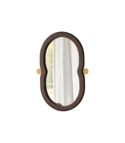 Outlet Spiegel in mindihout 80x50 cm Agate Spiegels