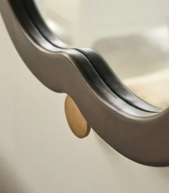 Clearance Spiegel in mindihout 60x40 cm Agate Spiegels