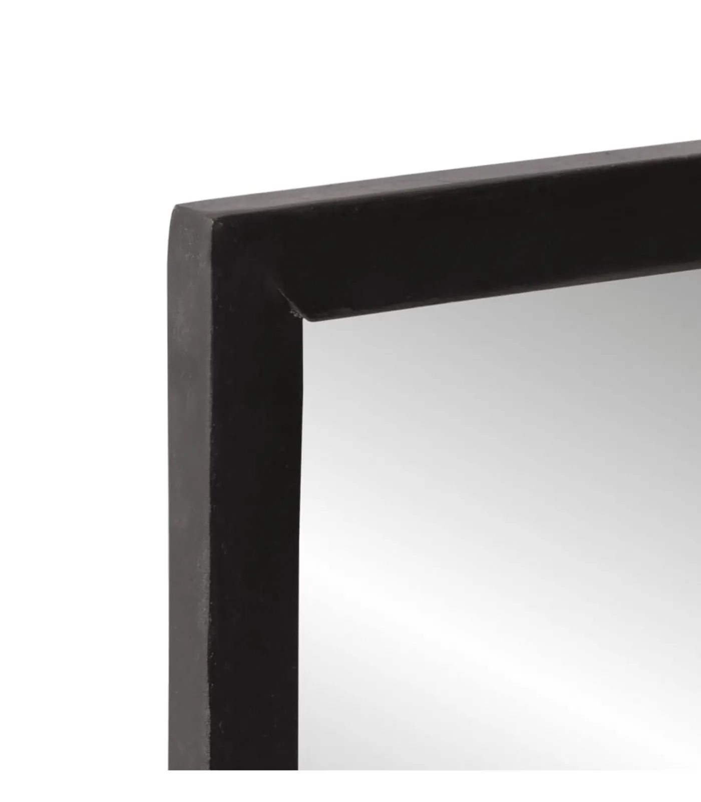 Best Spiegel met schap 80x8x55 cm glas en massief mangohout Spiegels