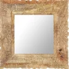 Best Spiegel 50x50 cm massief mangohout Spiegels