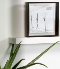 Outlet SQUARE FLOATING Box 25 x 25 wit Fotolijsten