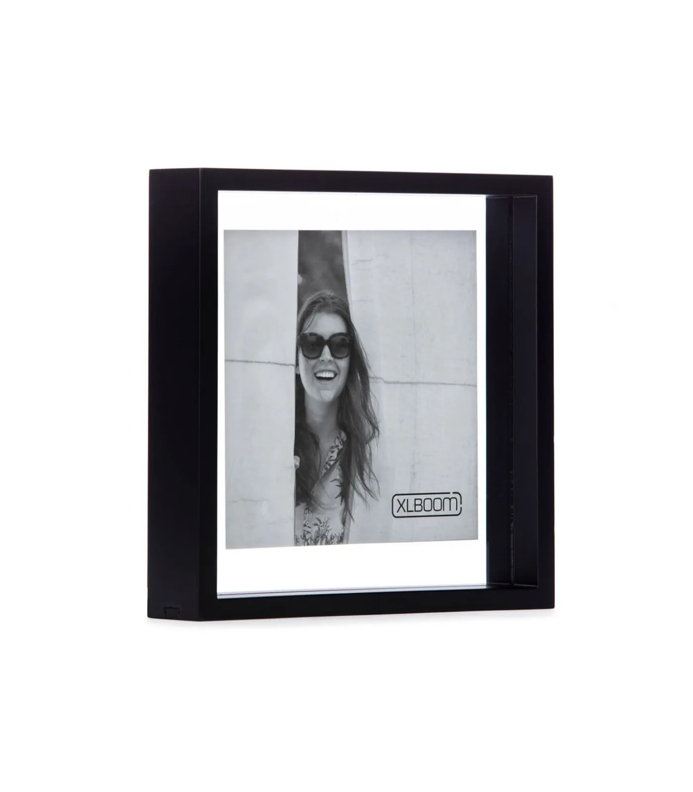 New SQUARE FLOATING Box 25 x 25 zwart Fotolijsten