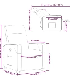 Outlet Sta-op-stoel verstelbaar stof taupe Zetels