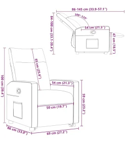 Hot Sta-op-stoel verstelbaar stof donkergrijs Zetels