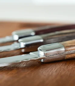 Steakmes bruin Corta - set/4 Bestek