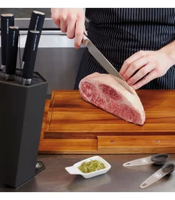 New Steakmes Gekarteld 12 cm Bestek