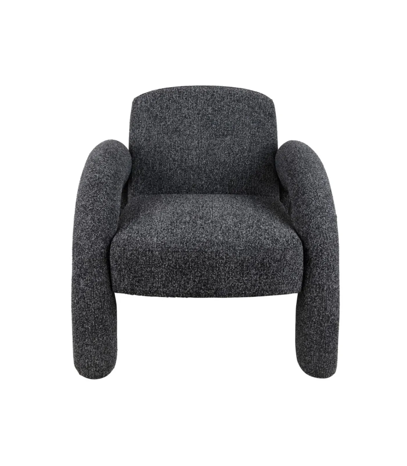 Stoel Brazo Melange - Zwart - 88x74x74cm Stoelen