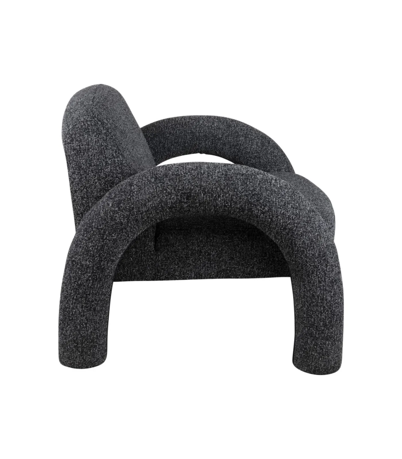 Stoel Brazo Melange - Zwart - 88x74x74cm Stoelen