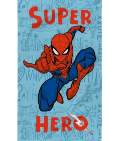 Clearance Strandlaken met print, 100% katoen, SPIDERMAN HOME SKETCHES Handdoeken