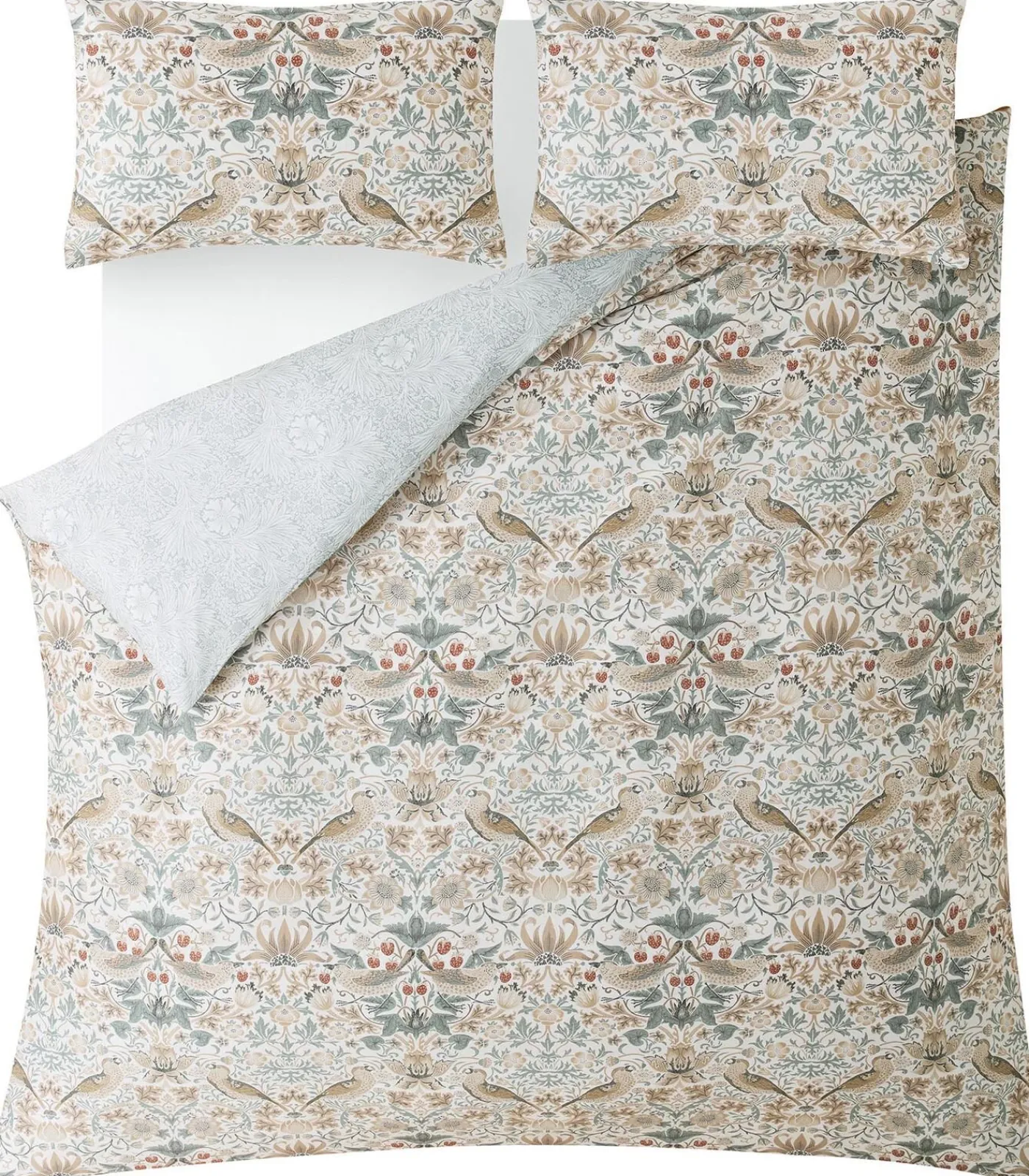 Online Strawberry Thief Hessian Dekbedovertrek Dekbedovertrekken