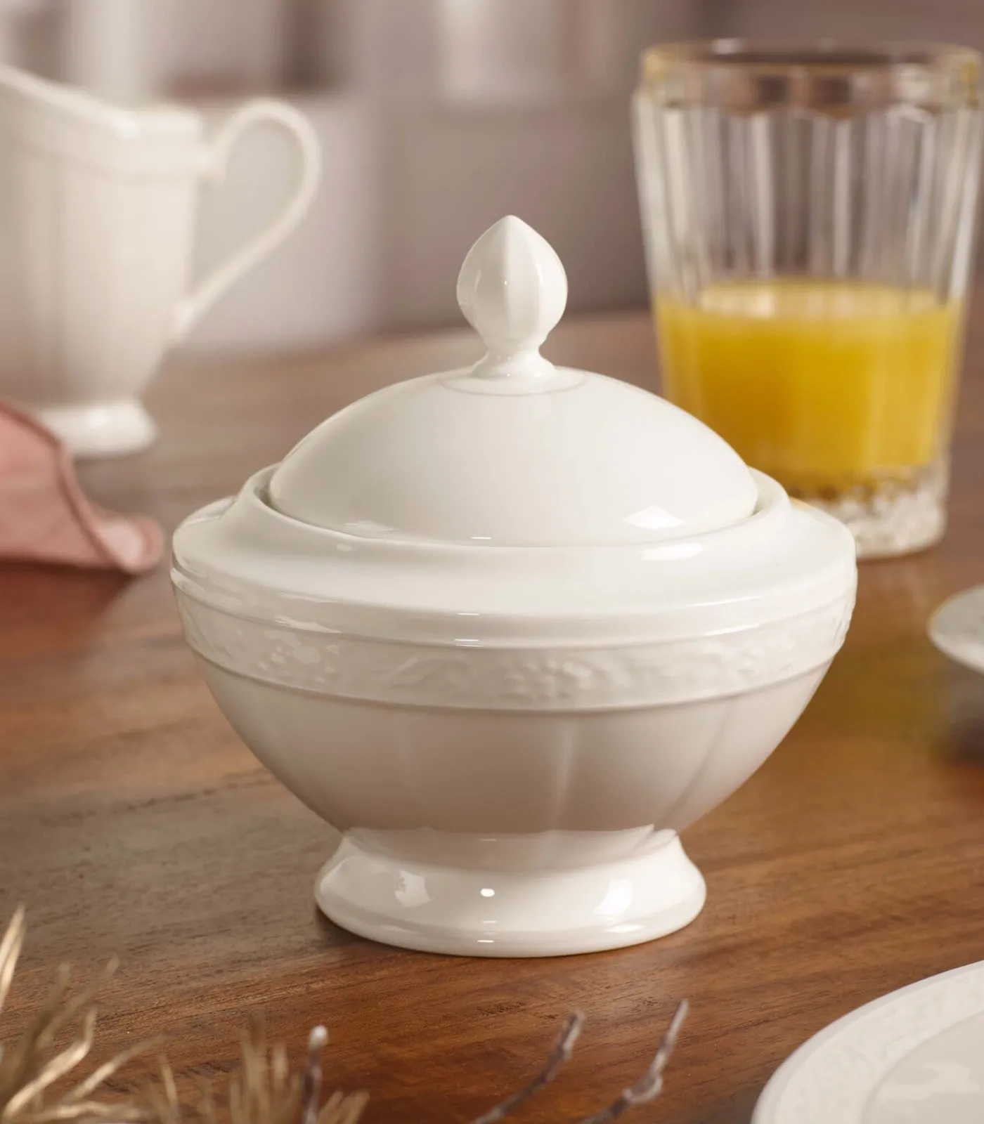 Sale Suikerpot 6-pers. Gray Pearl Tafelgerei