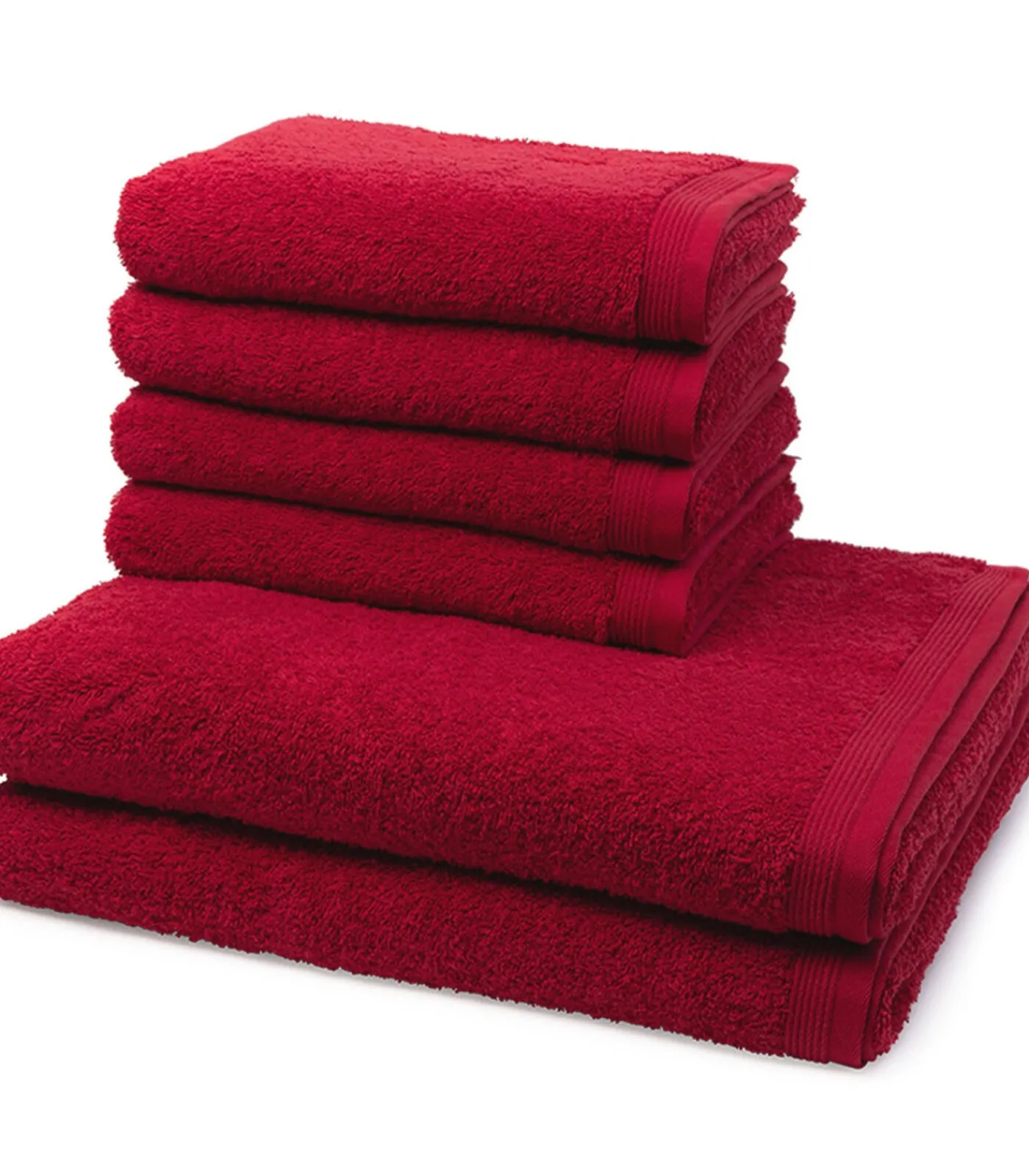 Hot Superwuschel 6-delige handdoekenset Badset