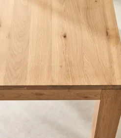 New Tafel in massief eikenhout met knoesten 6-8 pers. Eden Tafels