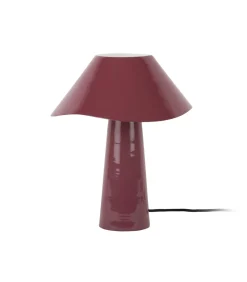 Outlet Tafellamp Ameno - Dark mauve - Ø28cm Tafellampen