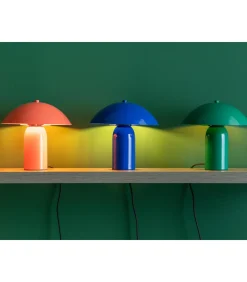 Outlet Tafellamp Asuto - Groen - 24x24x23.5cm Tafellampen