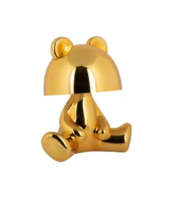 Outlet Tafellamp Bear Led - Verguld goud - 22x17x24cm Tafellampen