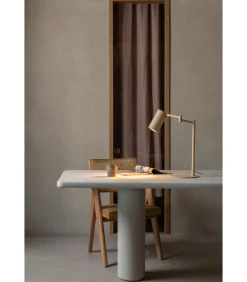 Hot Tafellamp Bilbao - Beige - 35x20x47.5cm Tafellampen