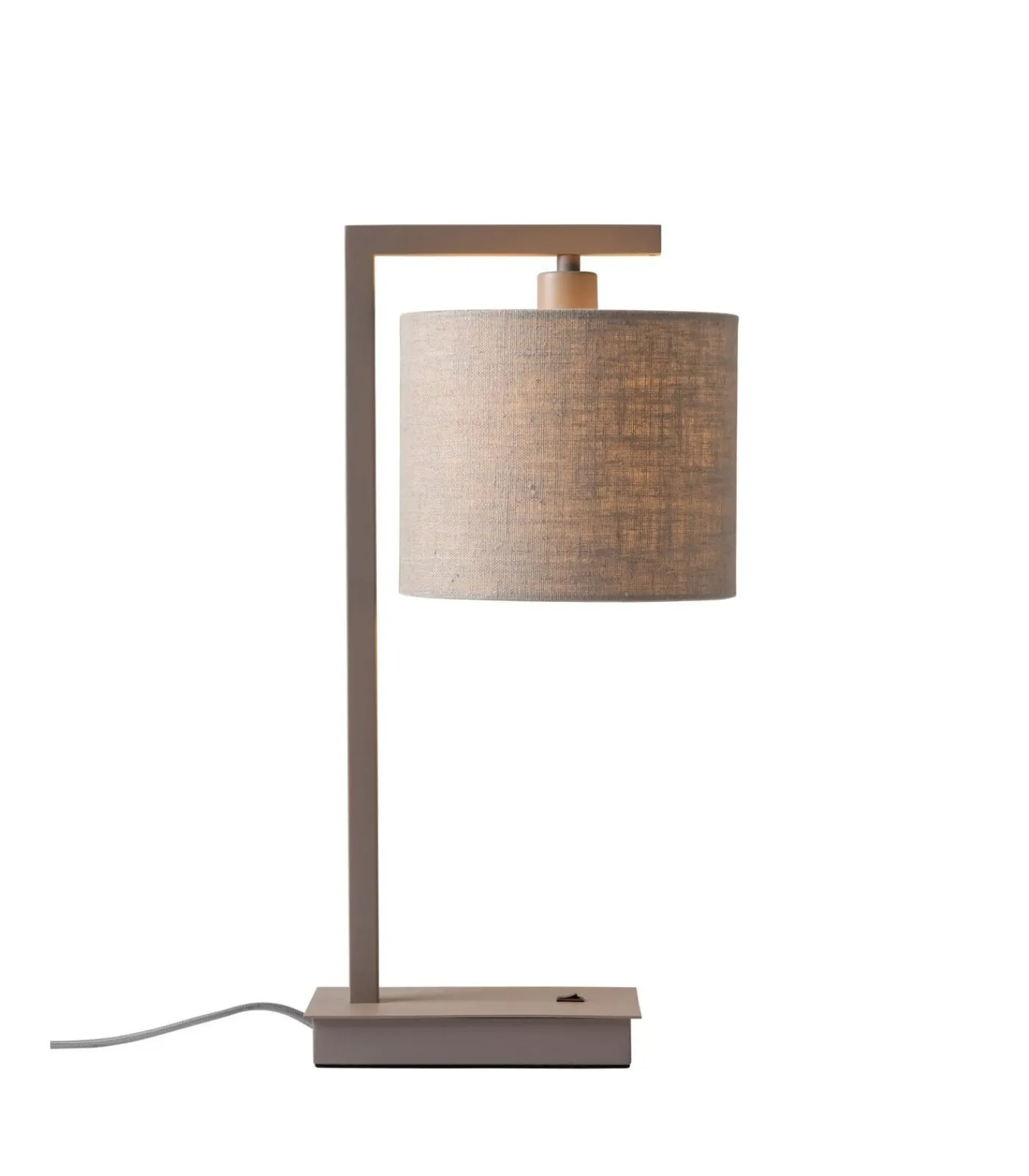 Outlet Tafellamp Boston - Bruin - 17x18x44cm Tafellampen