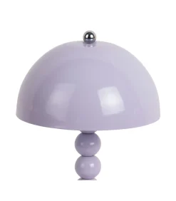 Outlet Tafellamp Bubbles Led - Zachtpaars - Ø16cm Tafellampen