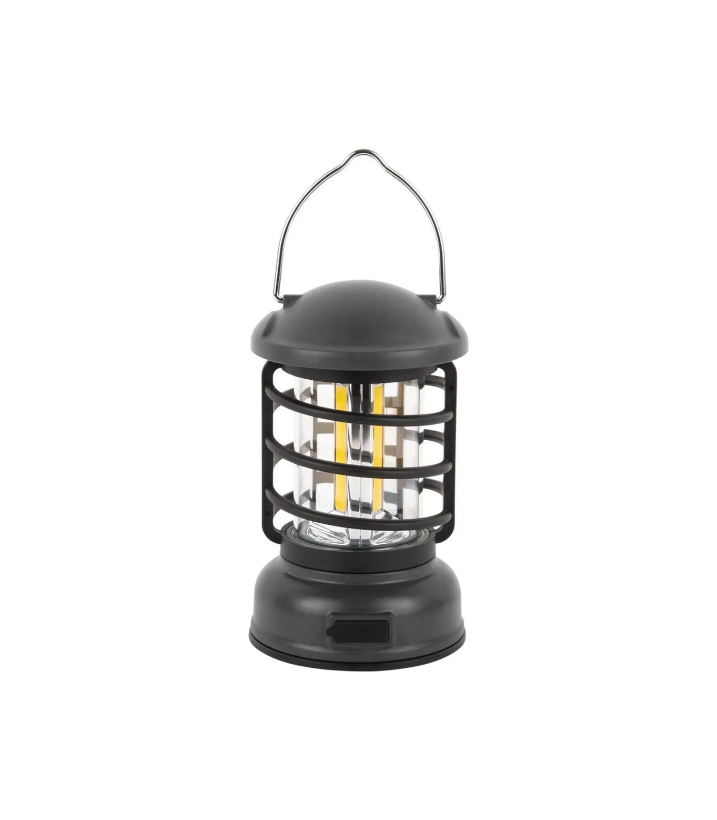 Online Tafellamp Camping Lantern Led - Zwart - 8.5x8.5x15cm Tafellampen