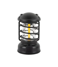 Online Tafellamp Camping Lantern Led - Zwart - 8.5x8.5x15cm Tafellampen