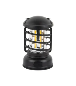 Online Tafellamp Camping Lantern Led - Zwart - 8.5x8.5x15cm Tafellampen
