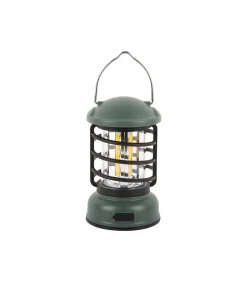 Clearance Tafellamp Camping Lantern Led - Jungle groen - 8.5x8.5x15cm Tafellampen