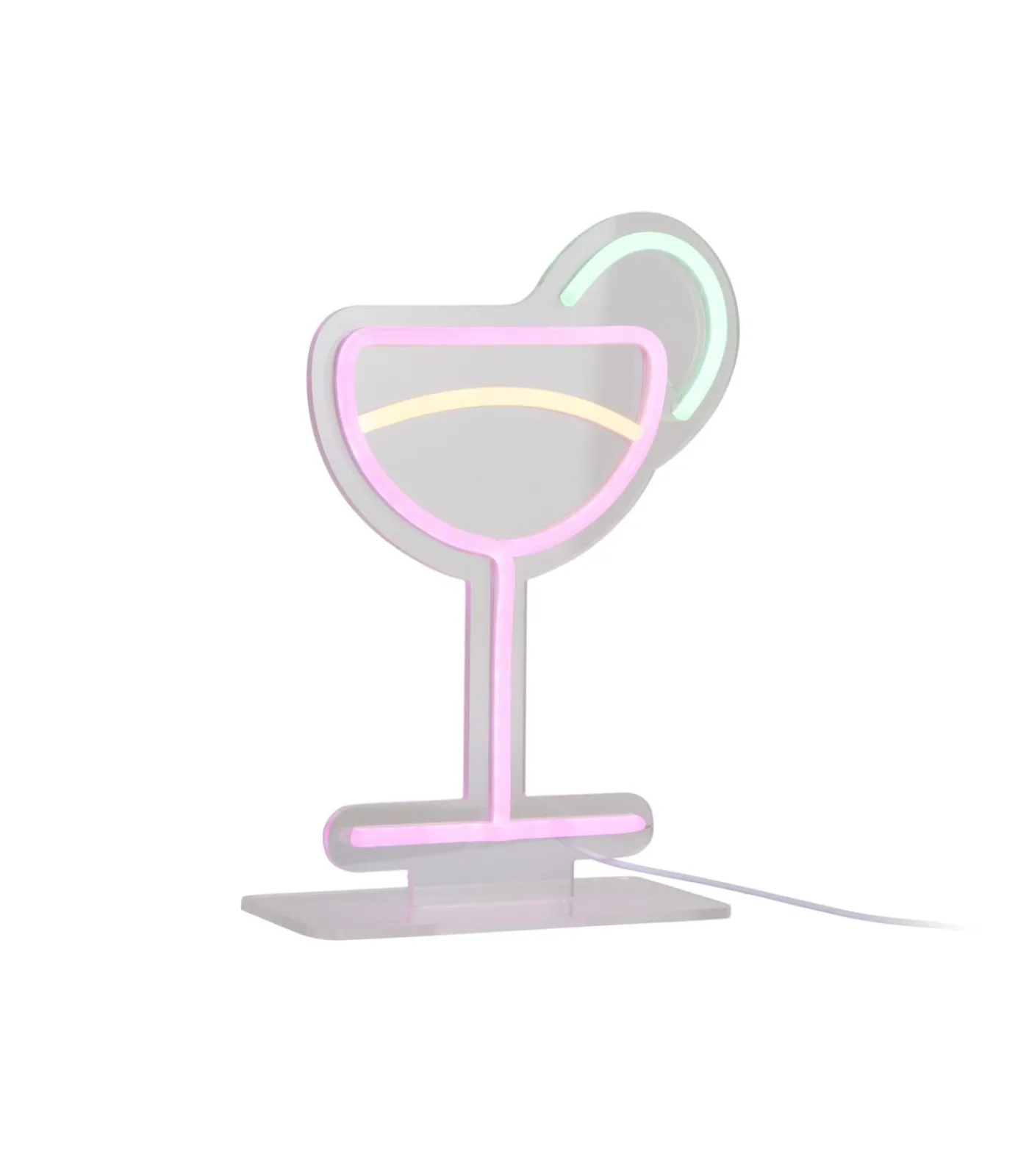 Online Tafellamp Cocktail - Multicolor - 21.1x21.1x30cm Tafellampen