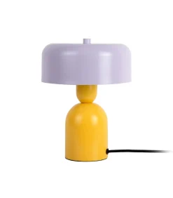 Discount Tafellamp Double Funky - Heldergeel - Ø19cm Tafellampen