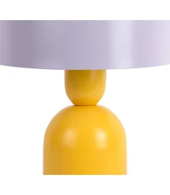 Discount Tafellamp Double Funky - Heldergeel - Ø19cm Tafellampen