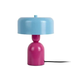 Online Tafellamp Double Funky - Helderroze - Ø19cm Tafellampen