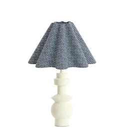 Online Tafellamp Esino/Bezaha - Crème/Wit - Ø35x46cm Tafellampen