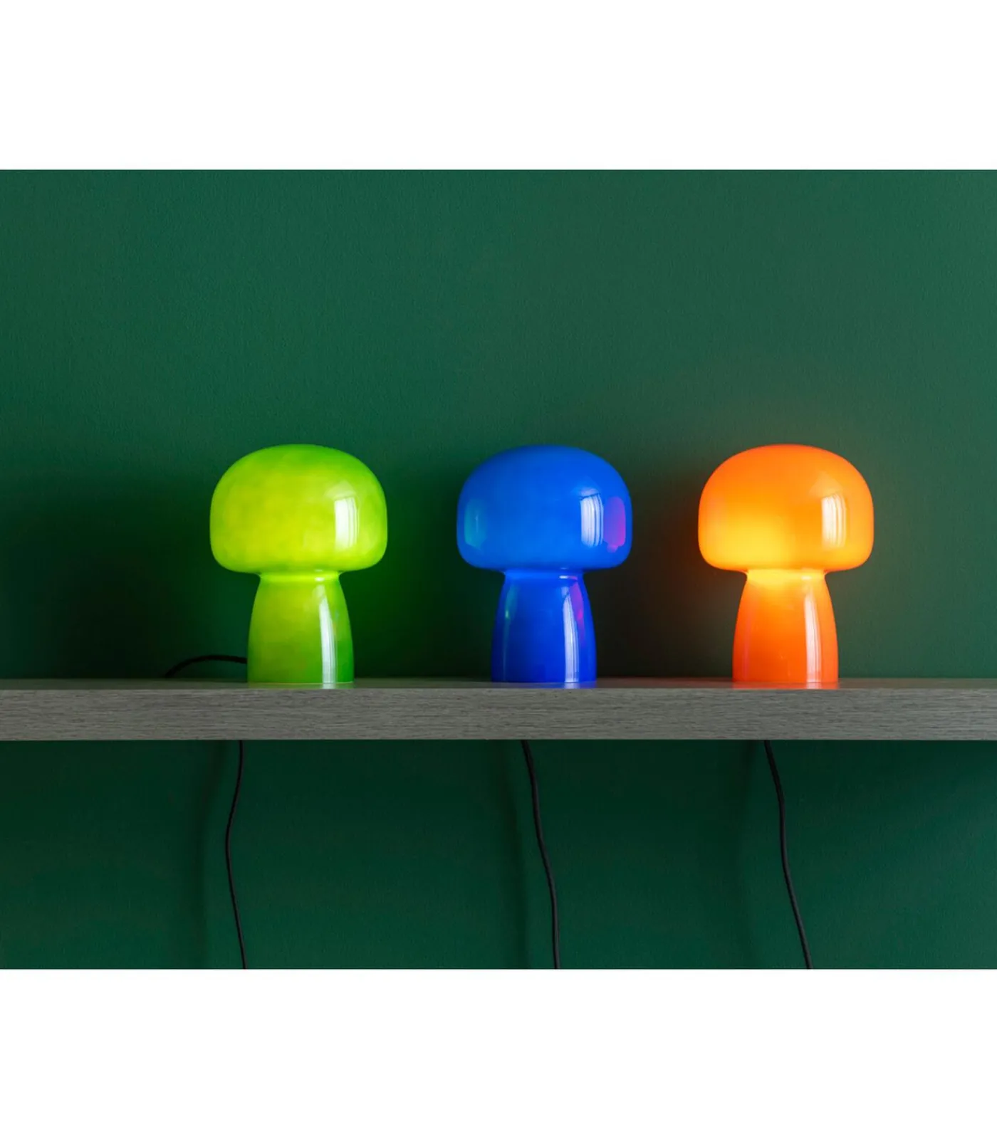 Online Tafellamp Fervor - Groen - 15x15x20cm Tafellampen