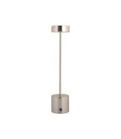 Tafellamp Ganar Led - Zilver - 8x8x37.5cm Stoelen