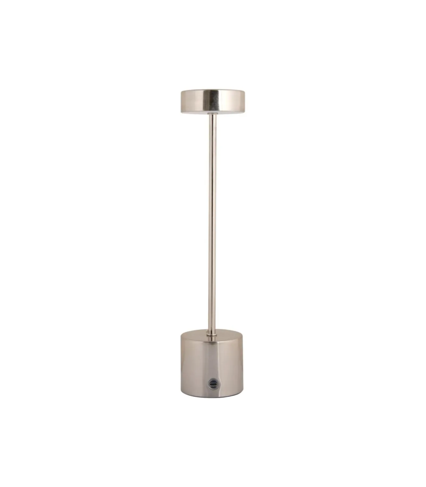 Tafellamp Ganar Led - Zilver - 8x8x37.5cm Stoelen