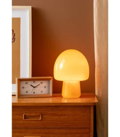 Best Tafellamp Gozar - Geel - 20x20x27cm Stoelen