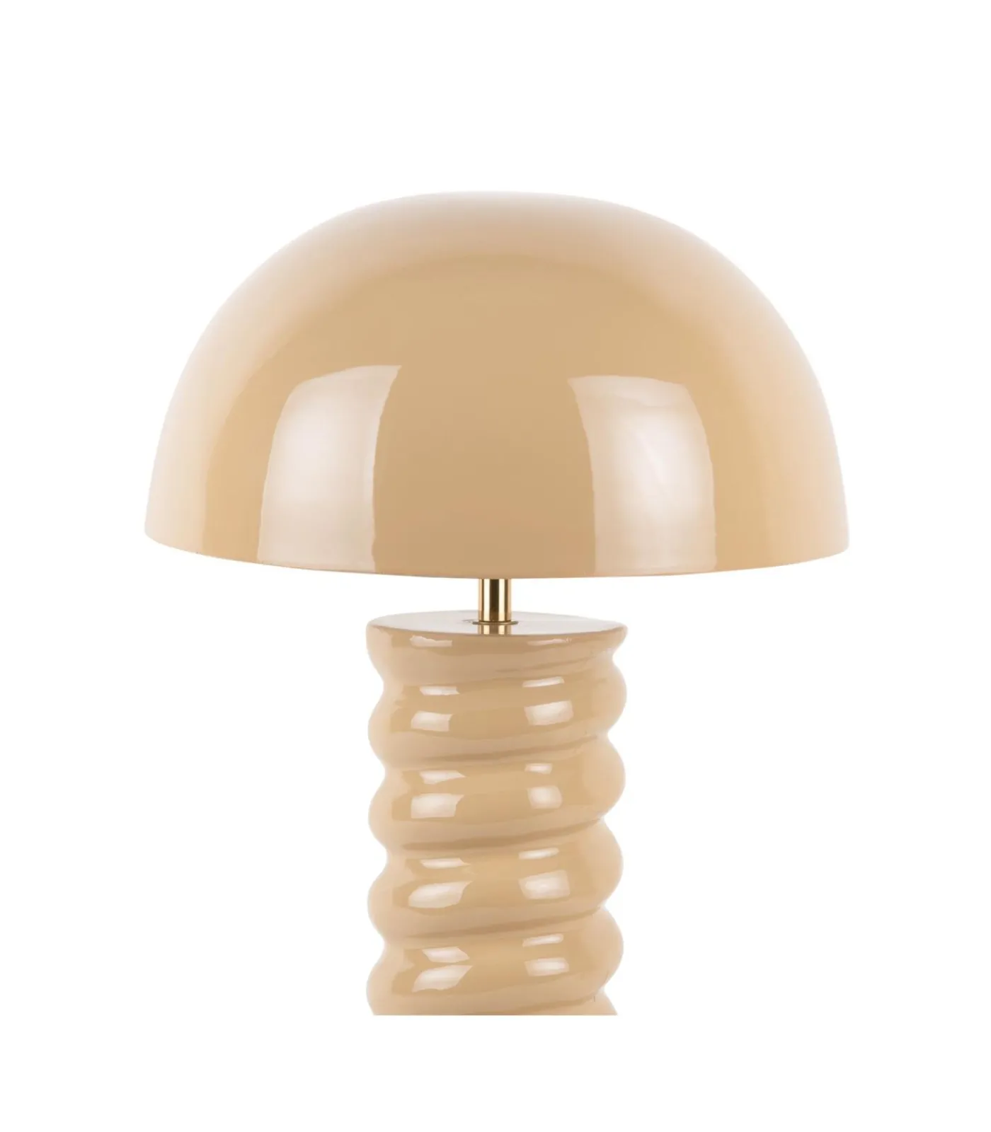 Outlet Tafellamp Gracio - Zachtbruin - Ø30cm Tafellampen