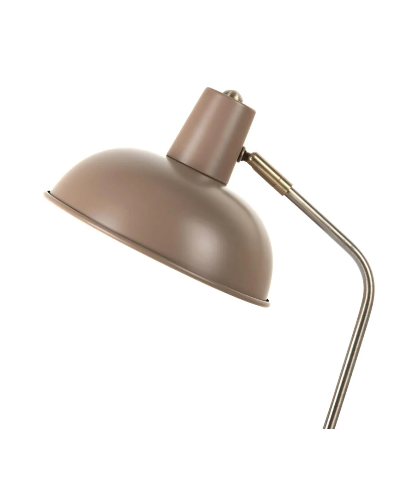 Sale Tafellamp Hood - Bruin - 26x20x38cm Tafellampen