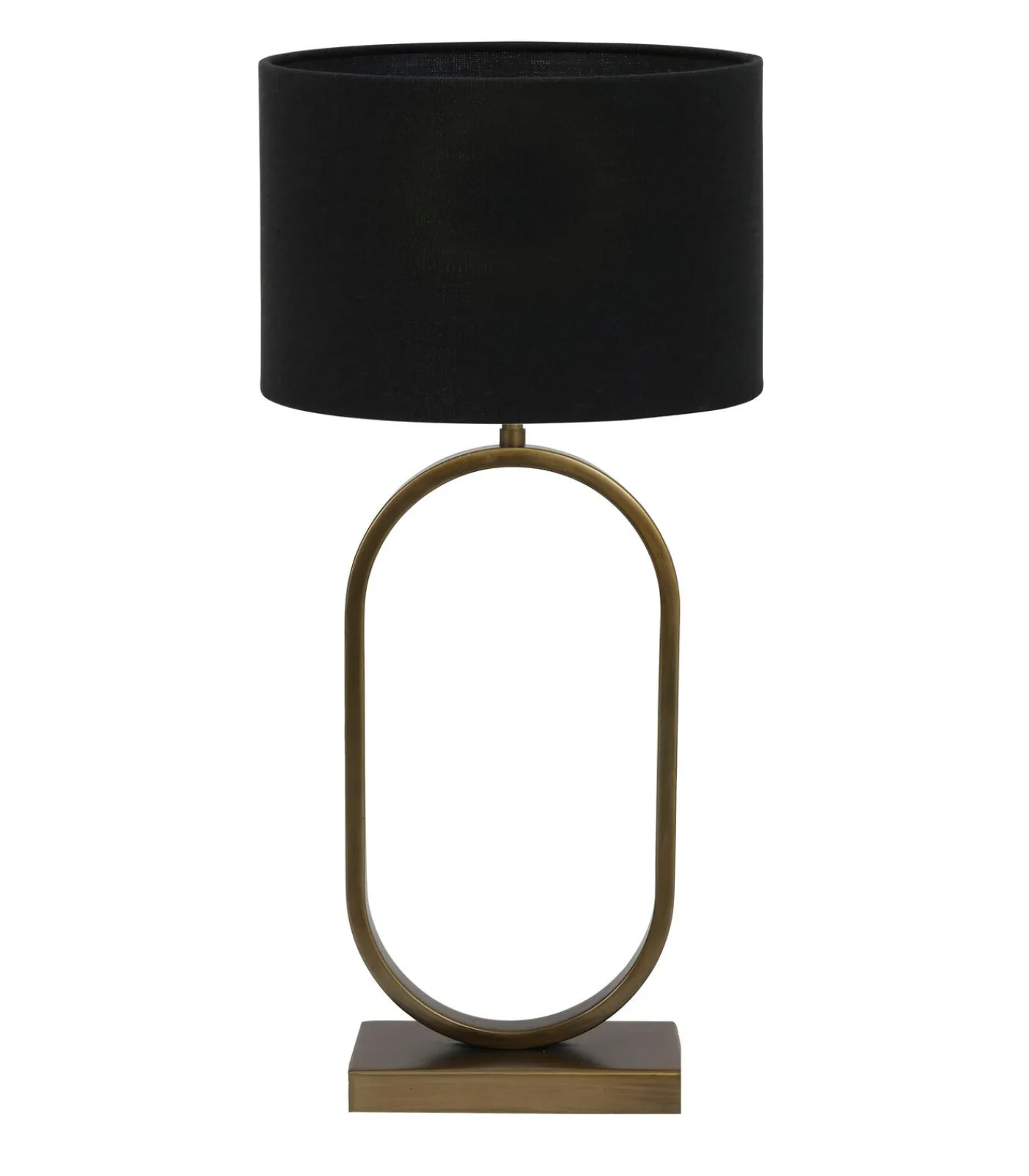 Tafellamp Jamiri/Livigno - Ant, Brons/Zwart - Ø30x67cm Tafellampen