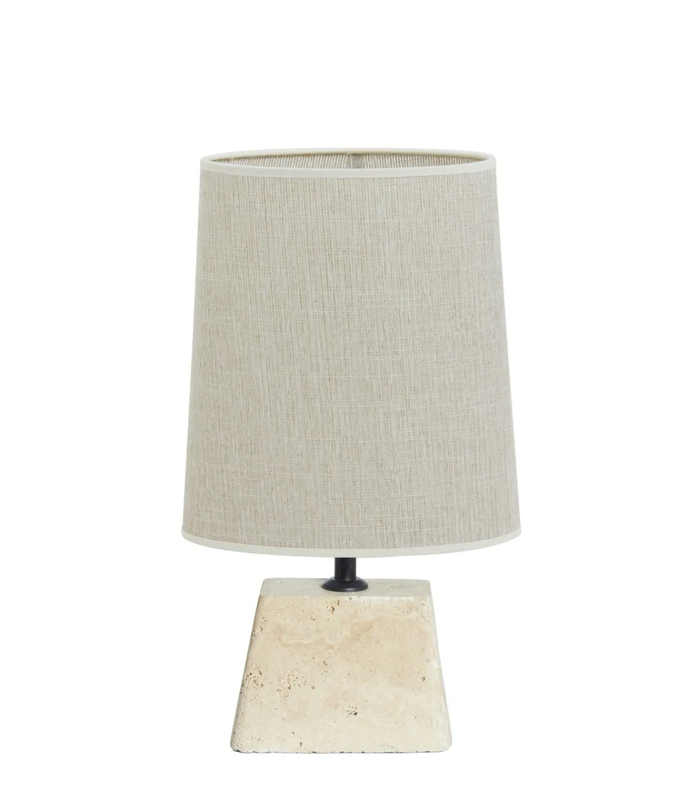 New Tafellamp Kardan/Breska - Zand/Wit - 25x21x49cm Tafellampen