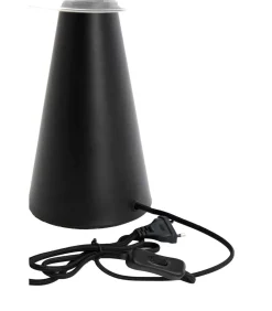 Outlet Tafellamp Mueda - Zwart - Ø30cm Tafellampen