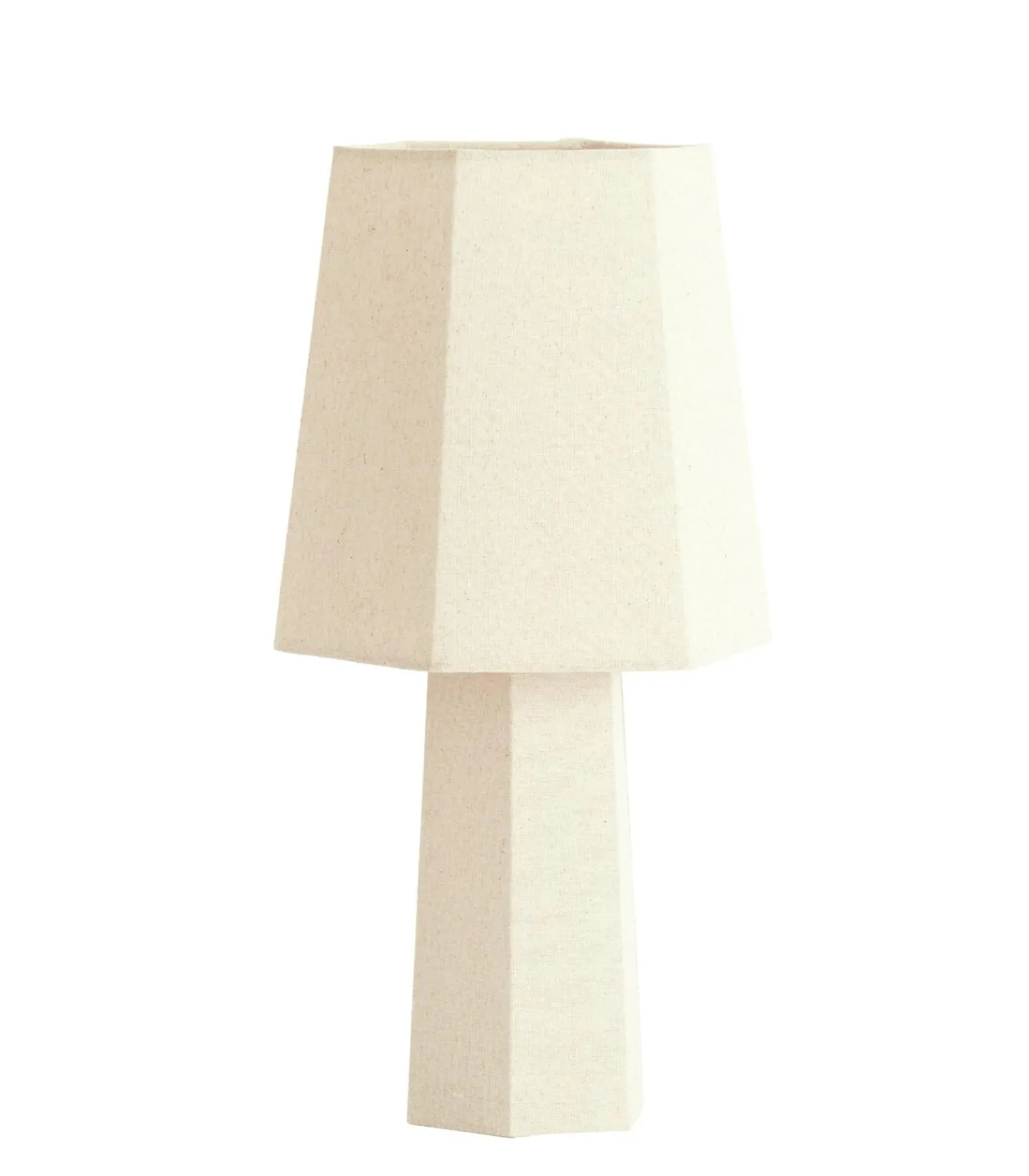 Clearance Tafellamp Musabo - Naturel - Ø25cm Tafellampen